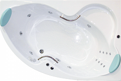 Акриловая ванна Belrado Индиго 1600*105 асимметричная