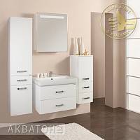Комплект мебели для ванной Акватон Америна 80 белая