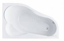 Акриловая ванна Ибица XL 160х100 R Santek асимметричная белая 1WH112037