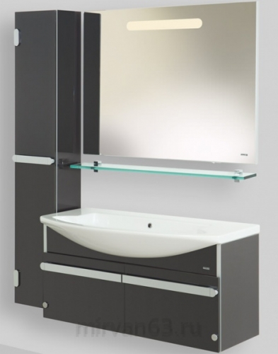 Мебель для ванной Gemelli Glass New 108 подвесная colorglass