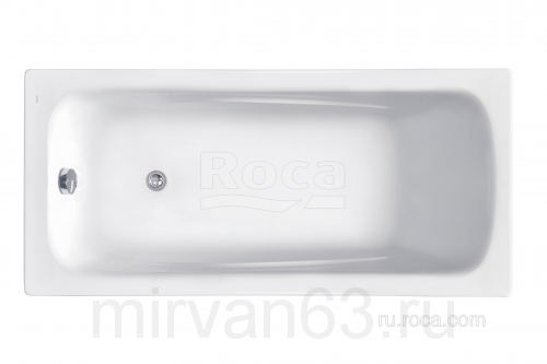 Акриловая ванна Roca Line 150х70 прямоугольная белая ZRU9302982