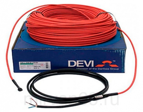 Нагревательный кабель в стяжку Devi Deviflex 18T 90 м