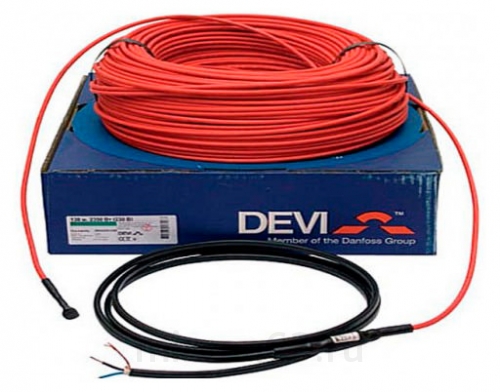Нагревательный кабель в стяжку Devi Deviflex 18T 52 м
