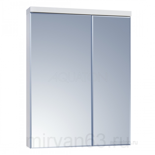 Зеркальный шкаф Aquaton Брук 60 белый 1A200502BC010