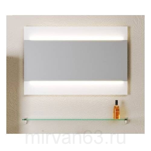 Бергамо зеркало на панели с подсветкой Ber.02.08,  80 см Aqwella 5 stars