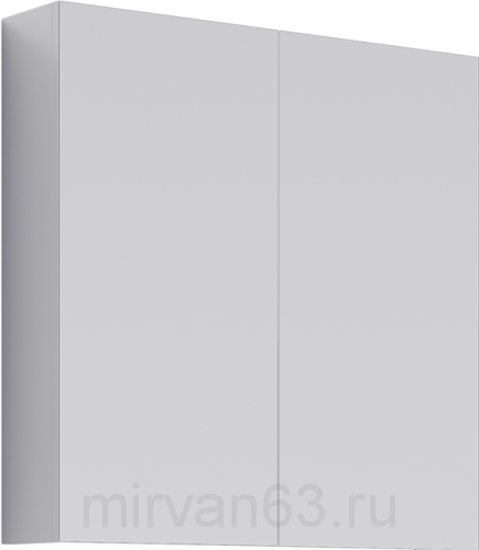 МС шкаф-зеркало, цвет белый, МС.04.07,  70 см Aqwella
