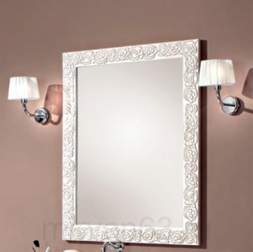 Зеркало Cezares Azalea bianco