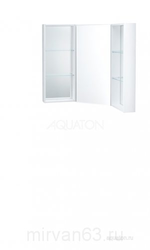 Зеркальный шкаф Aquaton Кантара дуб полярный 1A205802ANW70