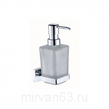 Дозатор для жидкого мыла, латунь, стекло, Bering, Milardo, BE091MI