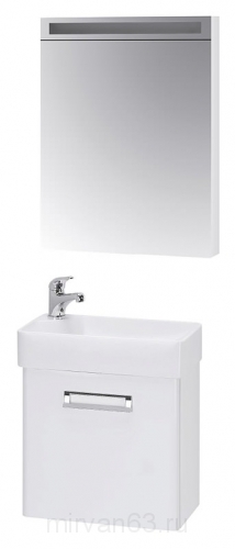 Мебель для ванной Dreja Door 44 белый глянец