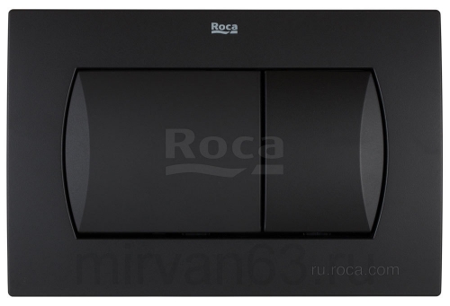 Клавиша смыва для инсталляции Roca Active 62B черный матовый 8901160B7