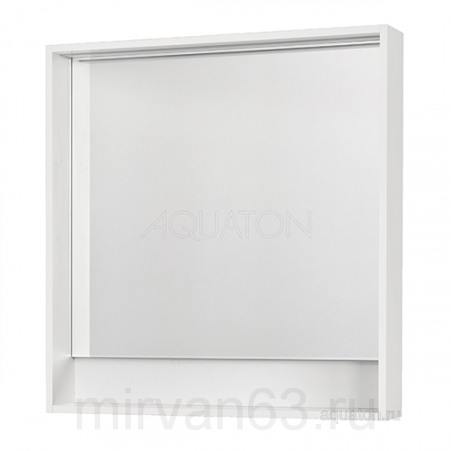 Зеркало Aquaton Капри 80 белый глянец 1A230402KP010