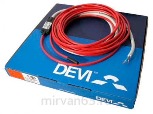 Нагревательный кабель в стяжку Devi Deviflex 10T 90 м