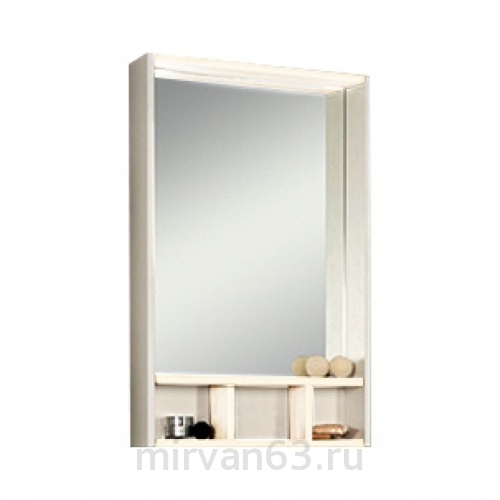 Зеркальный шкаф Aquaton Йорк 60 белый/выбеленное дерево 1A170102YOAY2