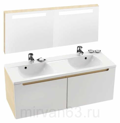 Мебель для ванной Ravak Classic 130 белая/береза