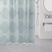 Штора для ванной комнаты, 180*180 см, PEVA, Amazing Pattern (blue), Milardo, 505V180M11