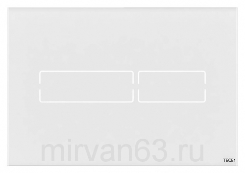 Клавиша смыва Tece Lux Mini 9240960 сенсорная белая