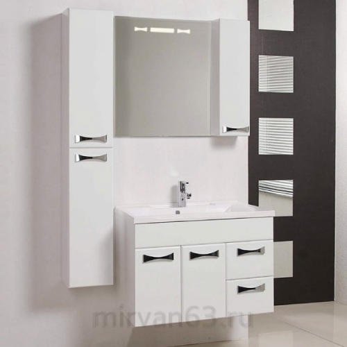 Комплект мебели для ванной Акватон Диор 80 белая