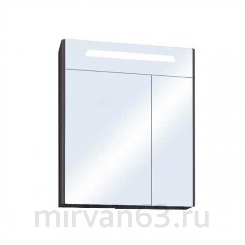 Зеркальный шкаф Aquaton Сильва 60 Дуб макиато 1A216202SIW51