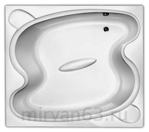 Акриловая ванна Vagnerplast Helios 194x170