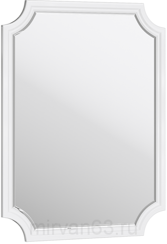 LaDonna зеркало с панелью, цвет белый LAD0207W  72 см Aqwella 5 stars