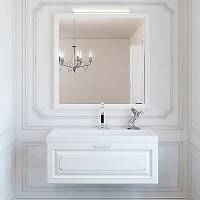 Мебель для ванной Aqwella 5 stars Империя 80 белый глянец  (Emp.01.08/W)