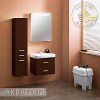 Комплект мебели для ванной Акватон Америна 60 темно-коричневая