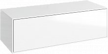 Genesis тумба подвесная, дополнительная, цвет белый, GEN0310W  100 см Aqwella