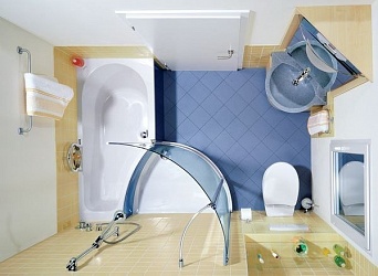 Маленькая ванная комната – большие возможности удачного дизайна