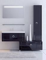 Мебель для ванной Aqwella 5 stars Инфинити 100 черная  (Inf.01.10/001/BLK)