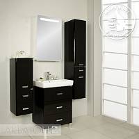 Комплект мебели для ванной Акватон Америна М 60 черная
