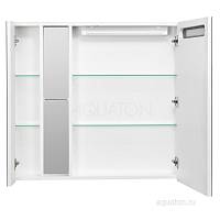 Зеркальный шкаф Aquaton Марко 100 белый 1A190402MO010