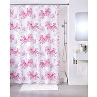 Штора для ванной комнаты, 200*200 см, полиэстер, pink harmony, IDDIS, SCID070P