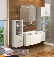 Комплект мебели для ванной Акватон Севилья 80 белый жемчуг