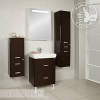 Комплект мебели для ванной Акватон Америна Н 60 темно-коричневая