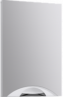 Дельта шкафчик навесной угловой с зеркалом  Del-m.04.33,  33,5 см Aqwella