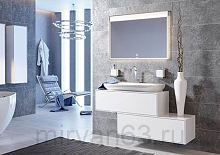 Genesis мебель для ванной, цвет белый, GEN0110W  100 см Aqwella