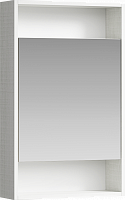 Сити Шкаф-зеркало 50 см, цвет дуб канадский, SIT0405DK  50 см Aqwella