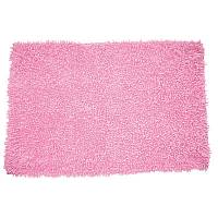 Коврик для ванной комнаты, 50*80 см, хлопок, pink leaf, IDDIS, MID183C