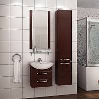 Комплект мебели для ванной Акватон Ария М 50 темно-коричневая