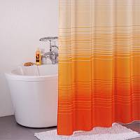 Штора для ванной комнаты, 200*200 см, полиэстер, Orange Horizon, IDDIS, 300P20RI11