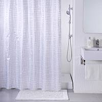 Штора для ванной комнаты, 200*180 см, полиэстер, Silver Gauze , IDDIS, 341P20RI11