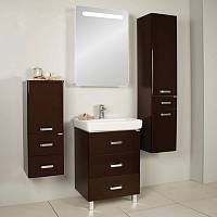 Комплект мебели для ванной Акватон Америна М 60 темно-коричневая