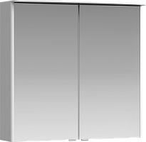 Neringa шкаф-зеркало с подсветкой, цвет белый NER0408  80 см Aqwella 5 stars