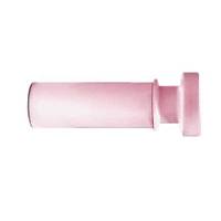 Карниз для ванной комнаты, 110-200 см, розовый, IDDIS, 013A200I14