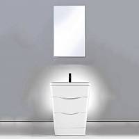 Мебель для ванной BelBagno Piramide 65 bianco lucido
