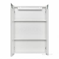 Зеркальный шкаф Aquaton Верди PRO 60 белый, ясень фабрик 1A206902VDAV0